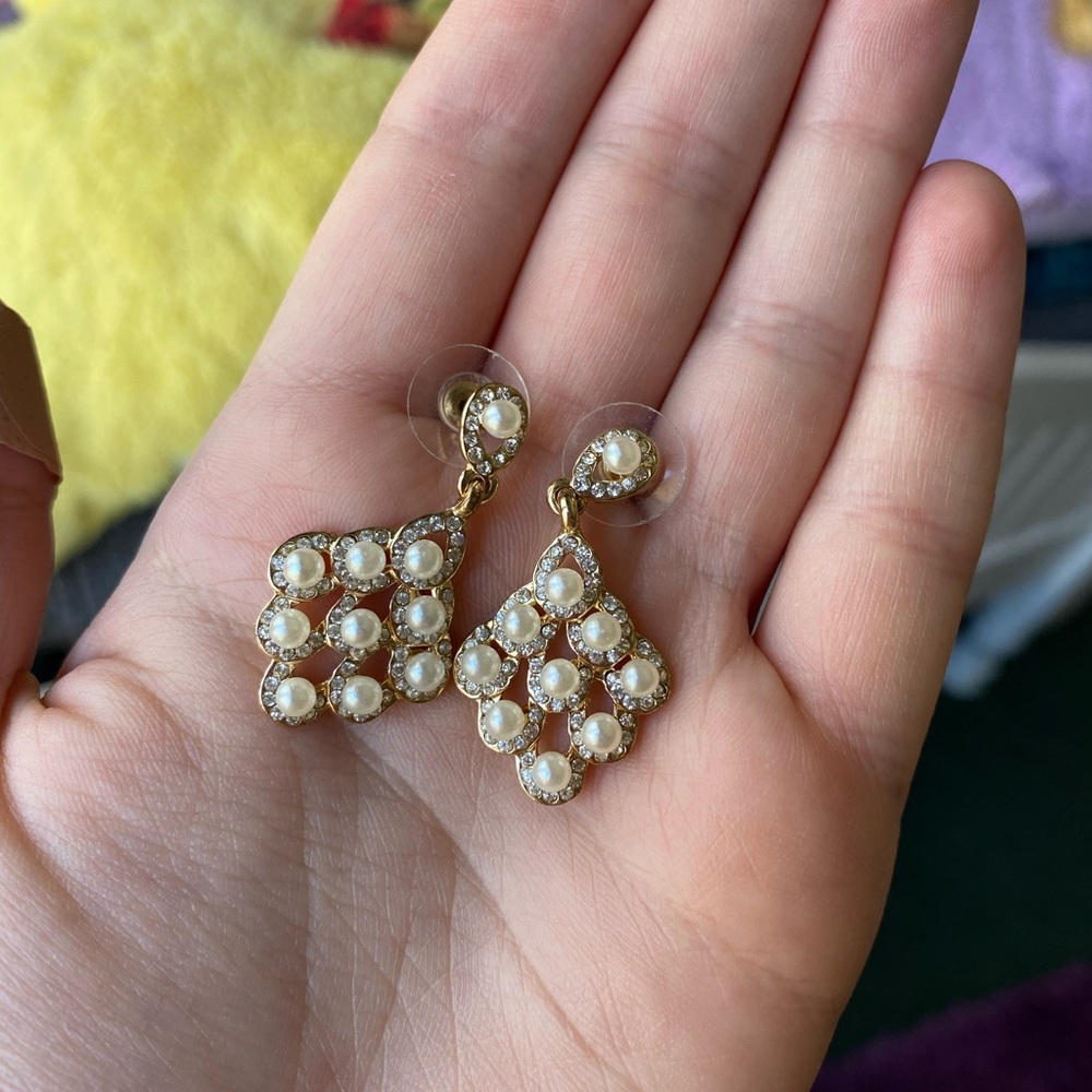 🧚‍♀️Pearl earrings 🧚‍♀️